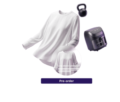 Pre-order flow: charge later