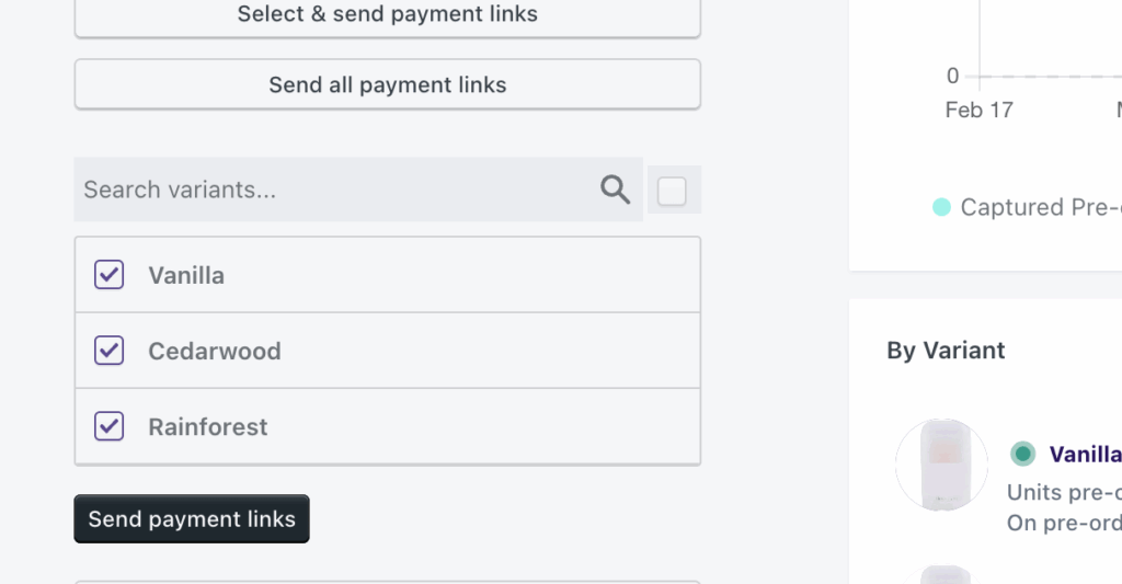 sending payment links