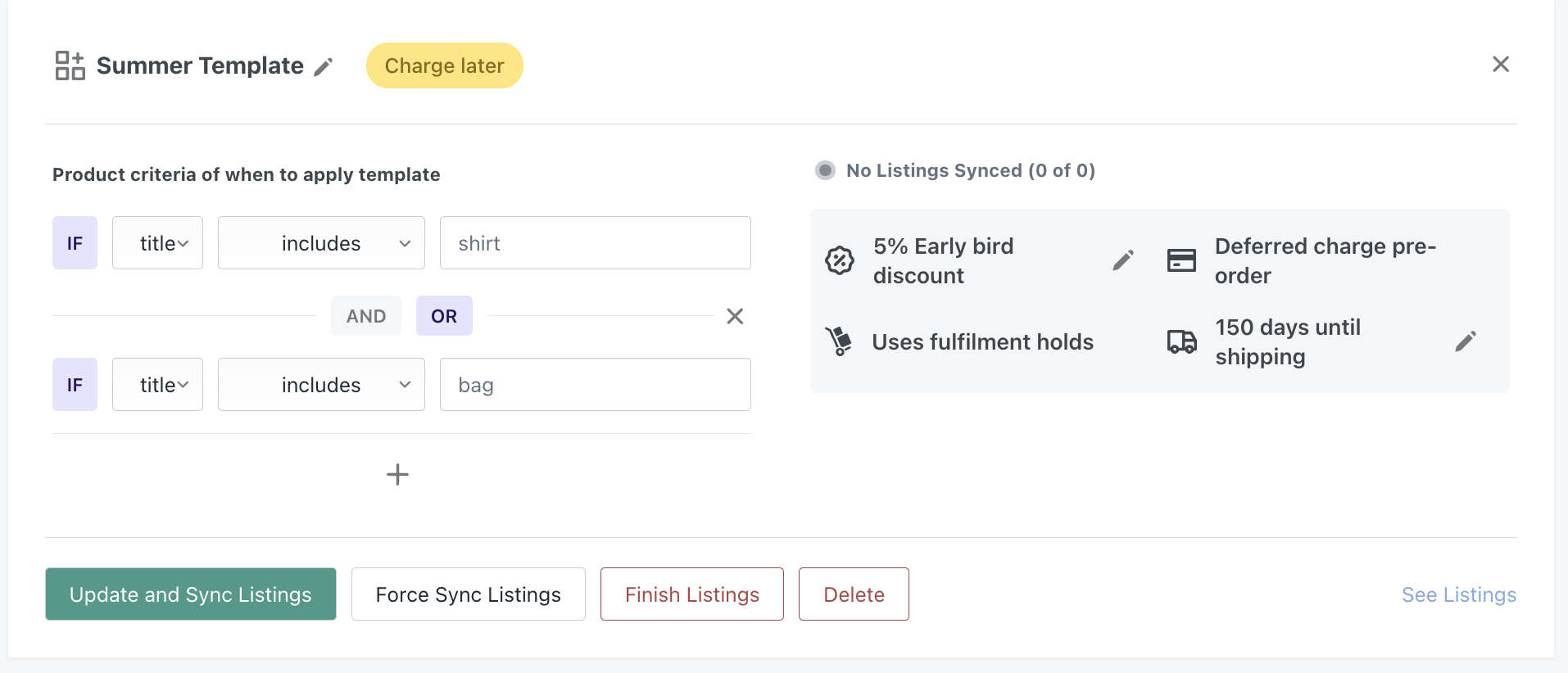 Templates PreProduct