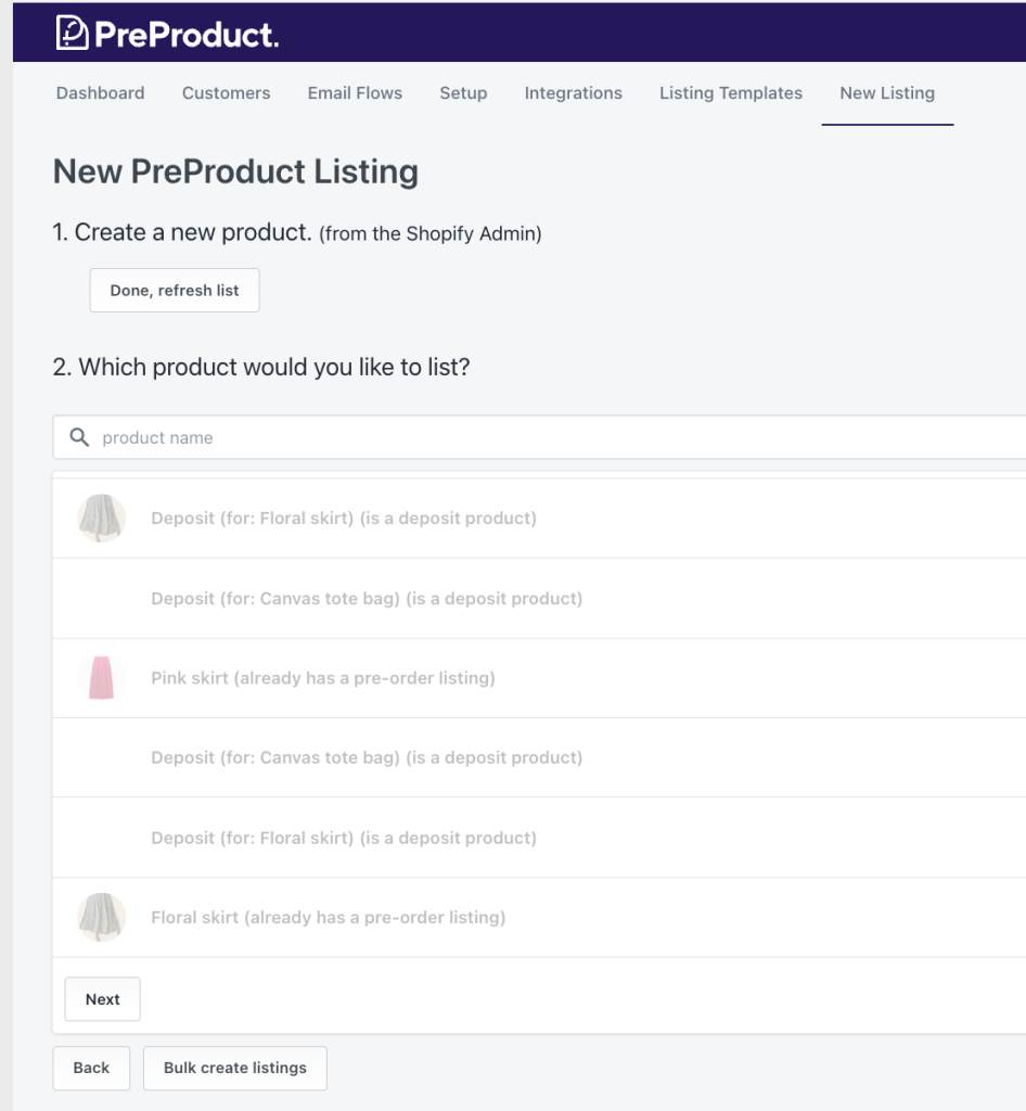 Templates PreProduct