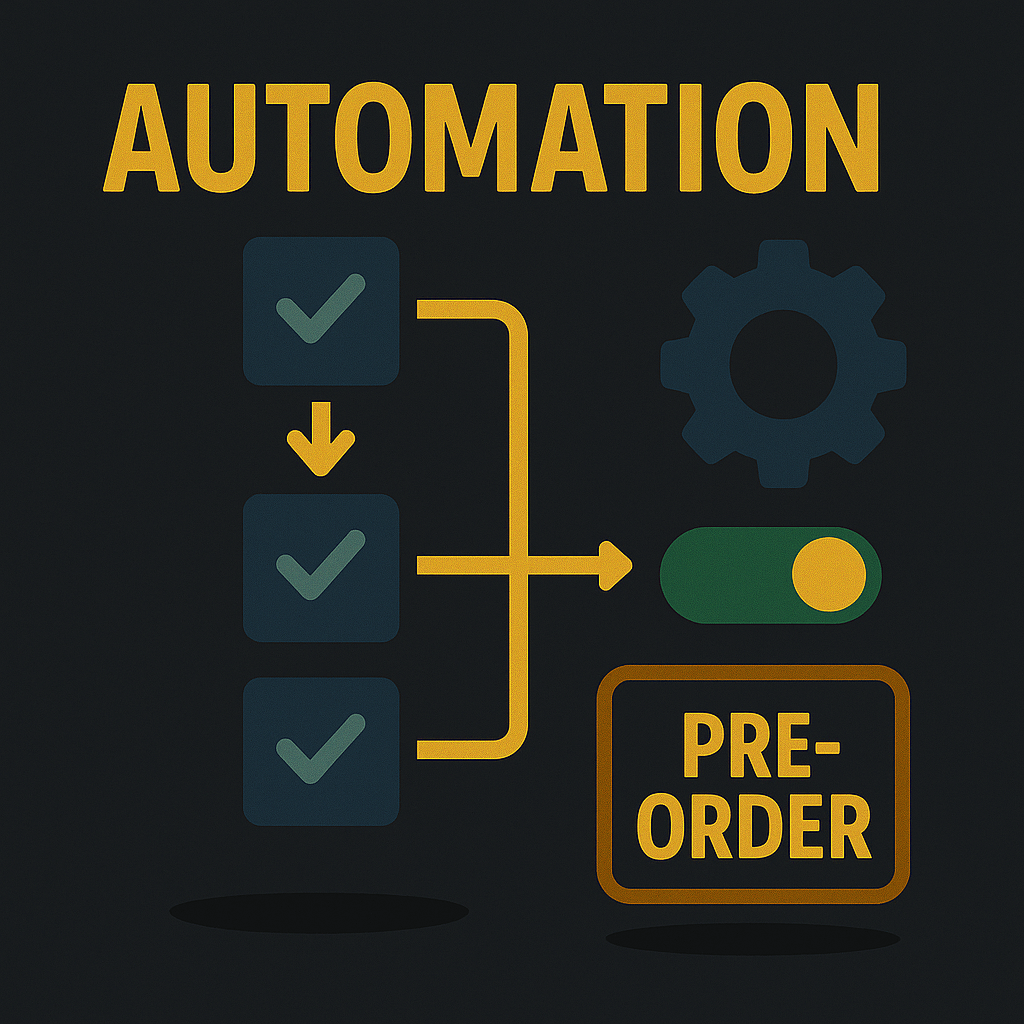 Automated Variant Pre-Order Setup