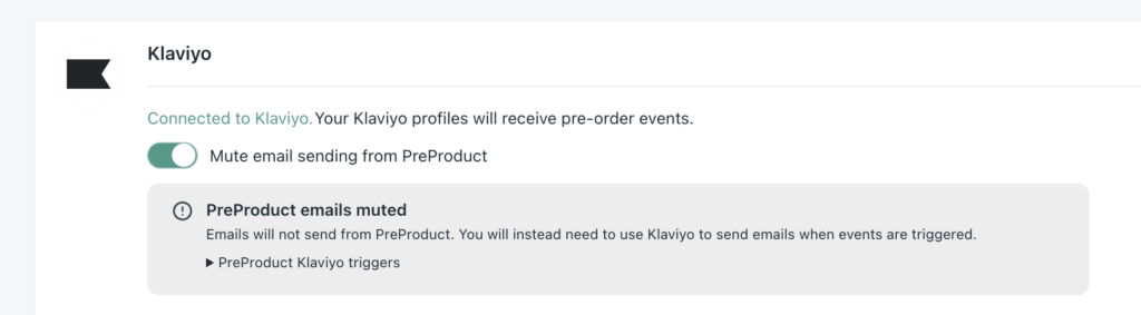 klaviyo muting emails